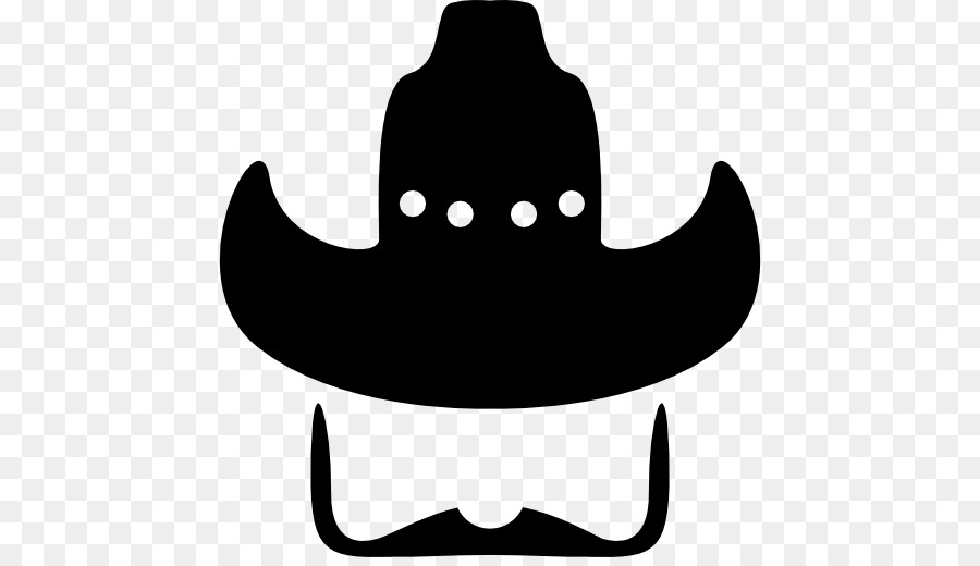 Sombrero De Vaquero，Bigote PNG