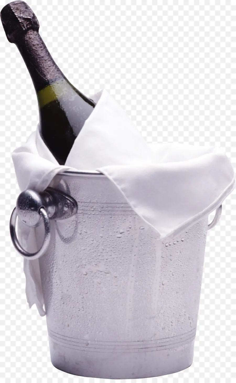 Botella De Champán，Cubo De Hielo PNG