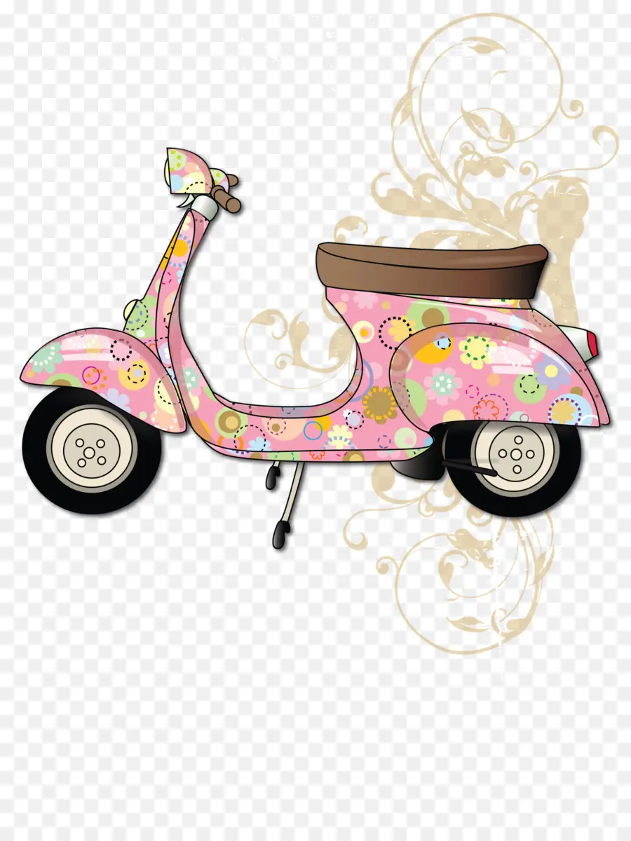Vespa，Scooter PNG