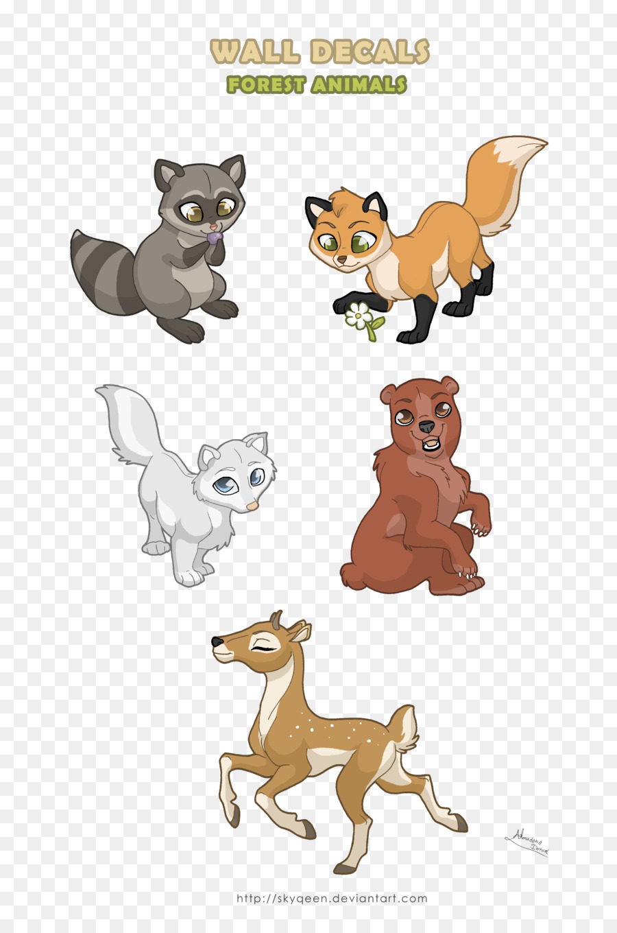 Animales Del Bosque，Mapache PNG