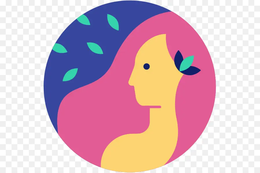 Mujer Abstracta，Perfil PNG