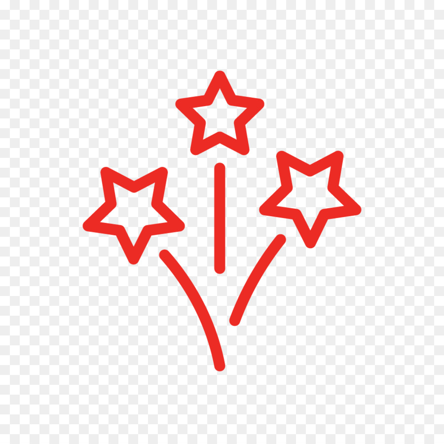 Estrellas，Rojo PNG