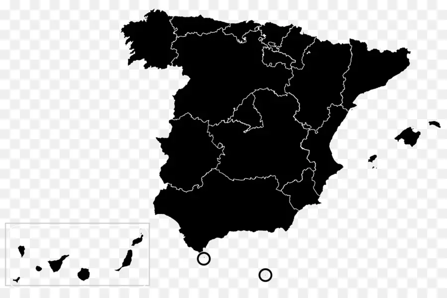 España，Mapa PNG