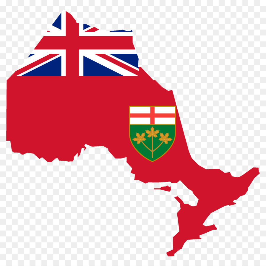 Ontario，Bandera De Ontario PNG