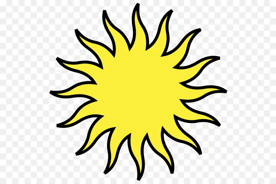 Sol，Amarillo PNG