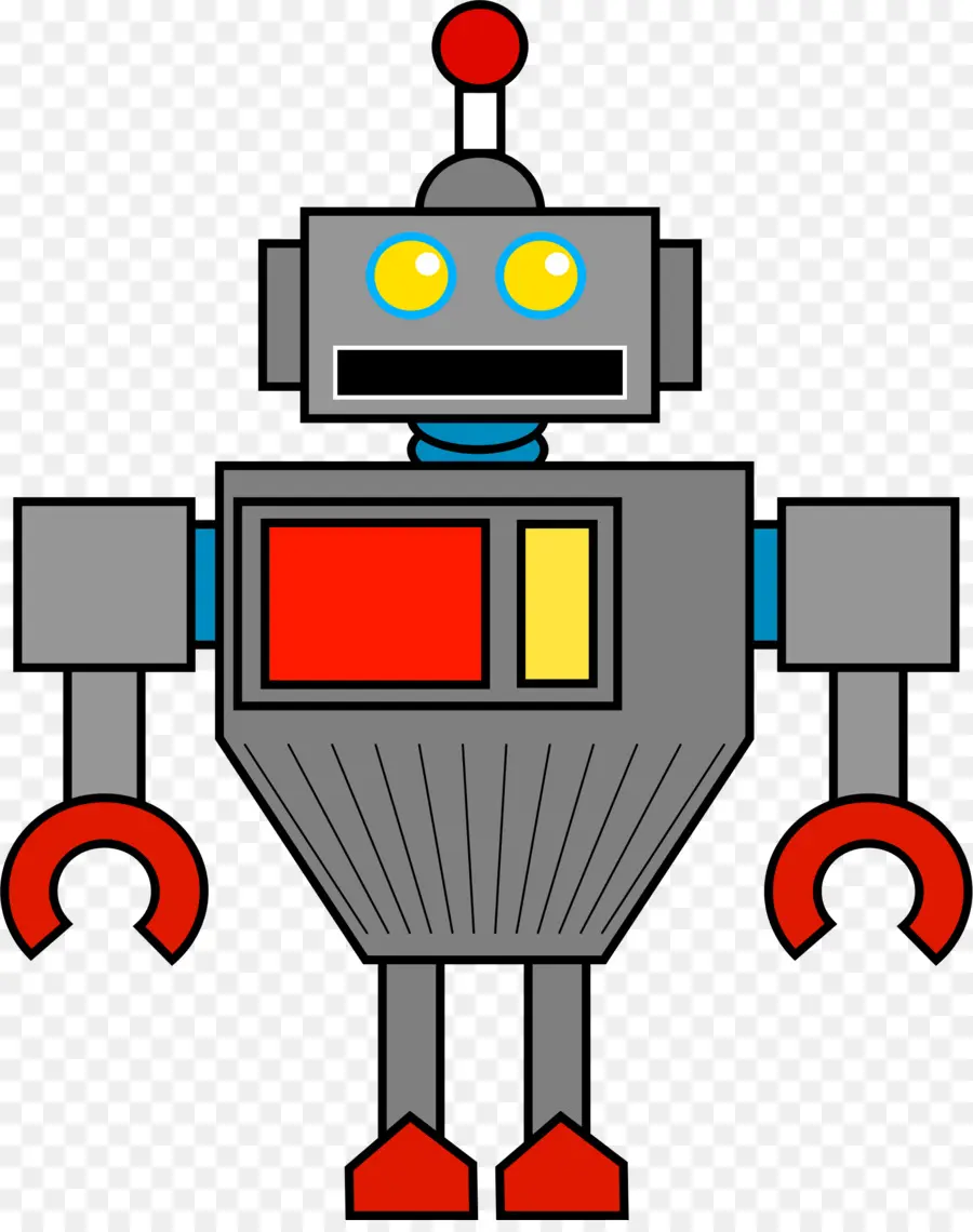 Lindo Robot，Dibujos Animados PNG