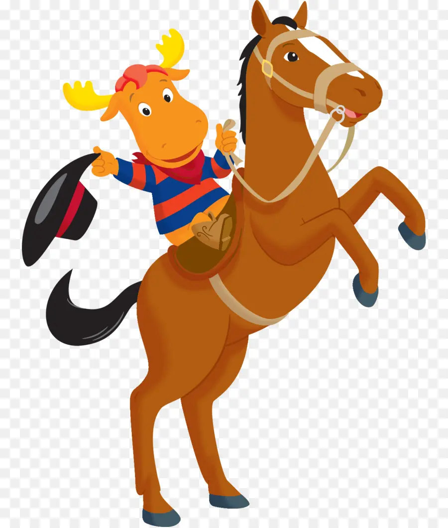 Alce A Caballo，Vaquero PNG