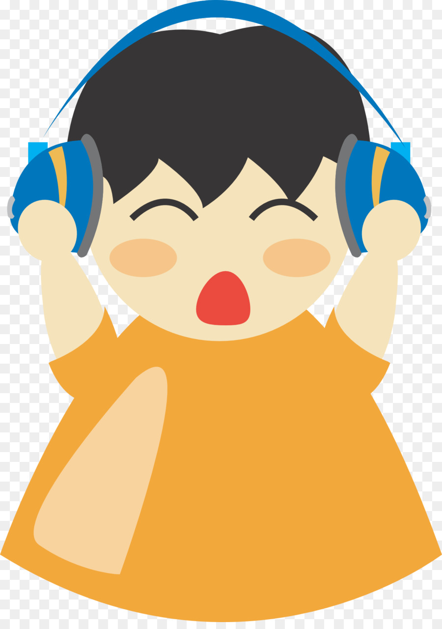 Niño，Auriculares PNG