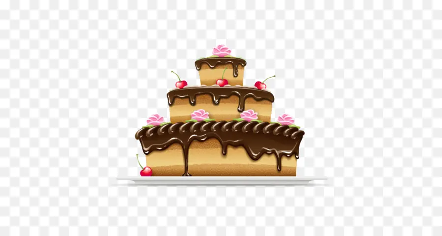 Torta De Cumpleaños，Chocolate PNG