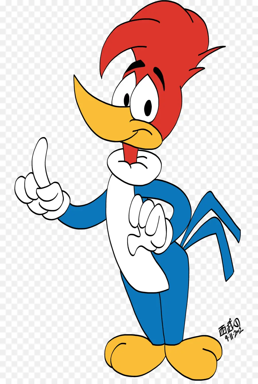Woody Woodpecker，Chilly Willy PNG