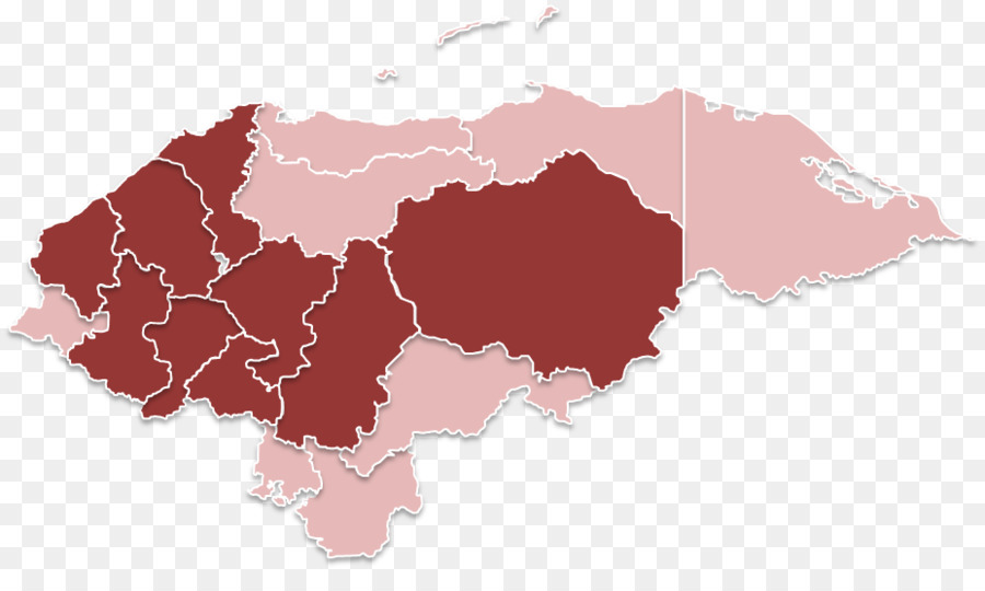 Honduras，Mapa PNG