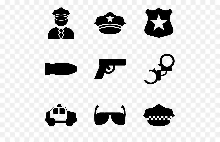 Iconos De Equipo，La Policía PNG