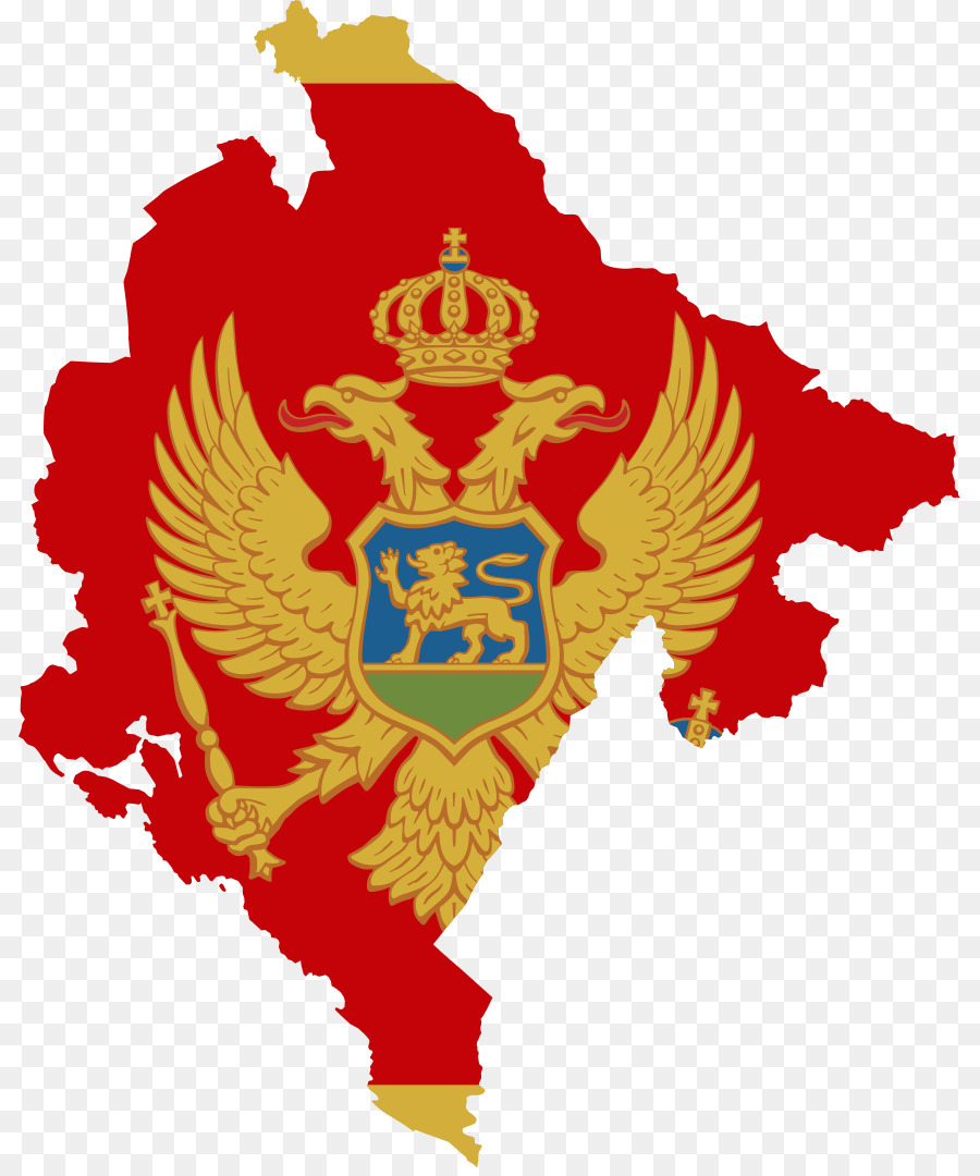 Montenegro，Bandera De Montenegro PNG