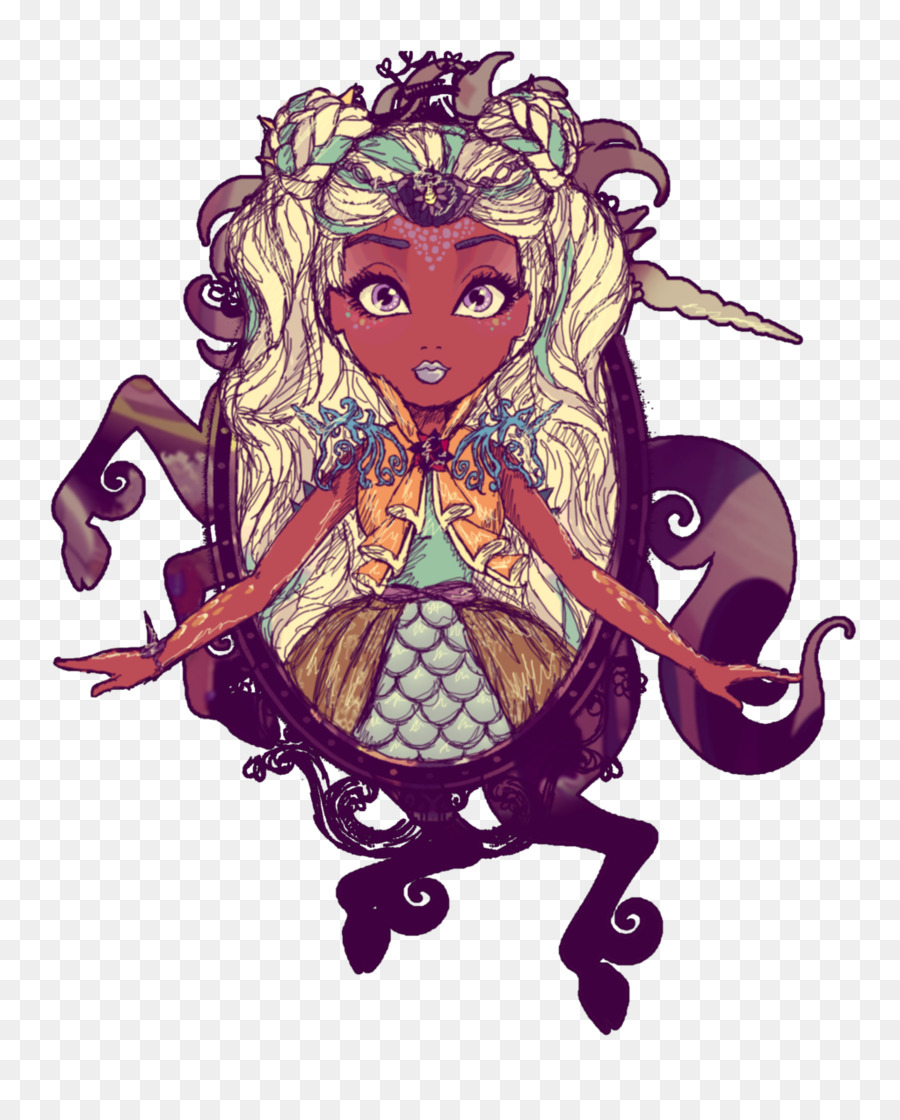 Personaje De Fantasía，Sirena PNG