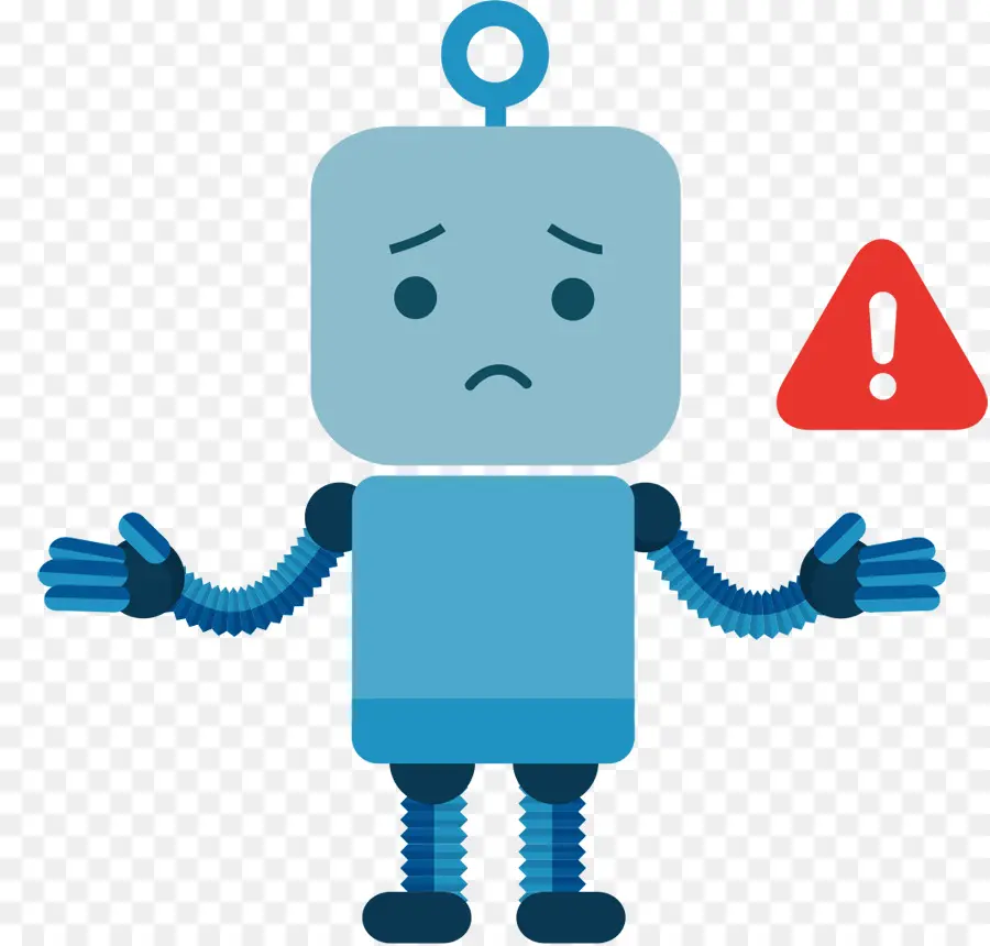 Robot，Advertencia PNG