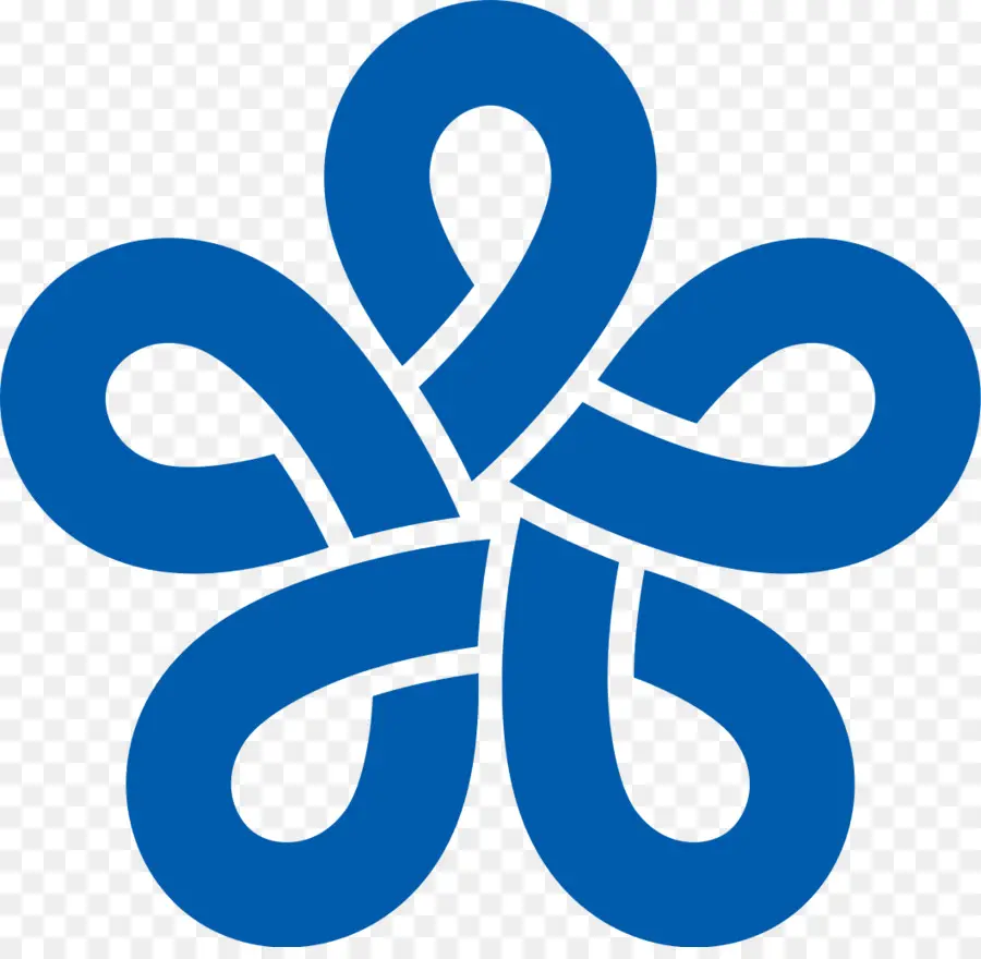 Logotipo De Nudo Azul，Nudo PNG