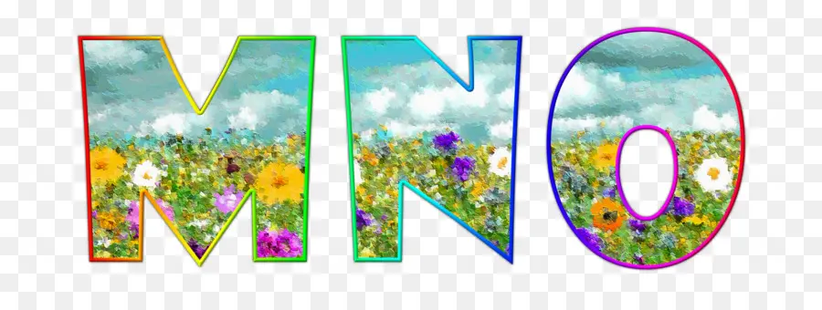 Letras De Flores，Alfabeto PNG