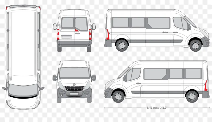 Renault Master，Coche PNG