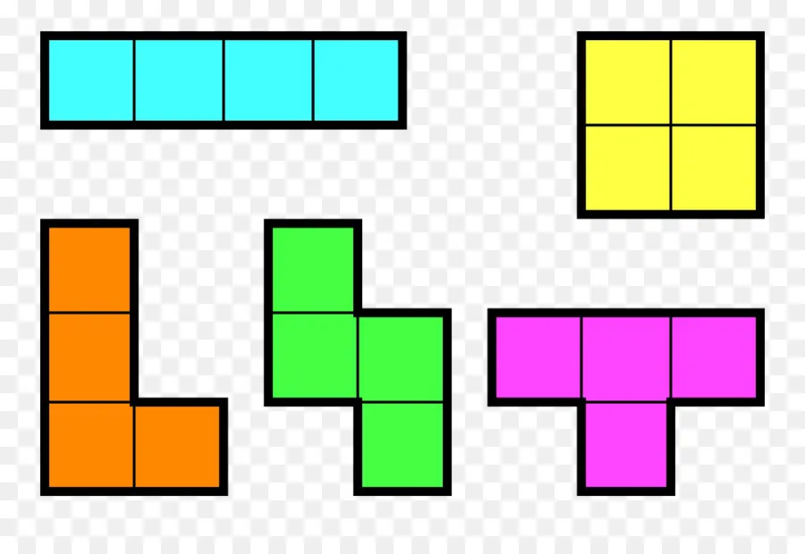 Tetromino，Tetris PNG