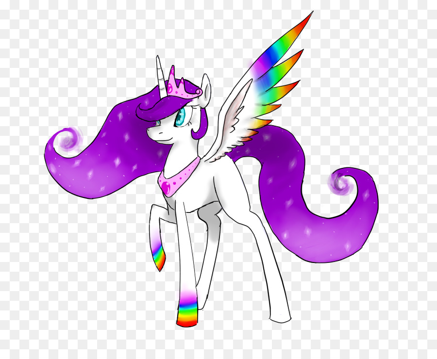 Unicornio En El Arcoiris，Fantasía PNG