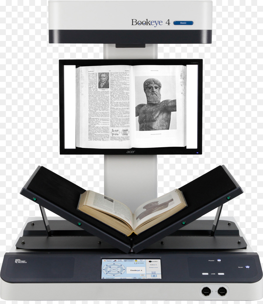 Imagen Del Escáner，Digitalización De Libros PNG