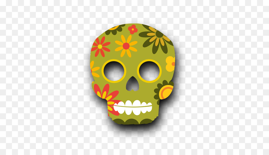 Calavera De Azúcar，Dia De Muertos PNG