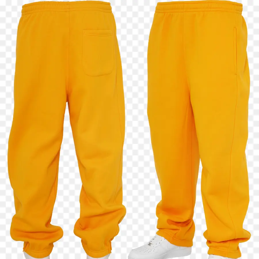 Pantalón De Chándal Amarillo，Pantalones PNG