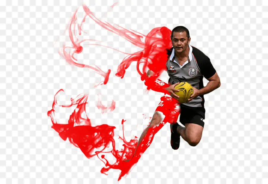 Jugador De Rugby，Acción PNG