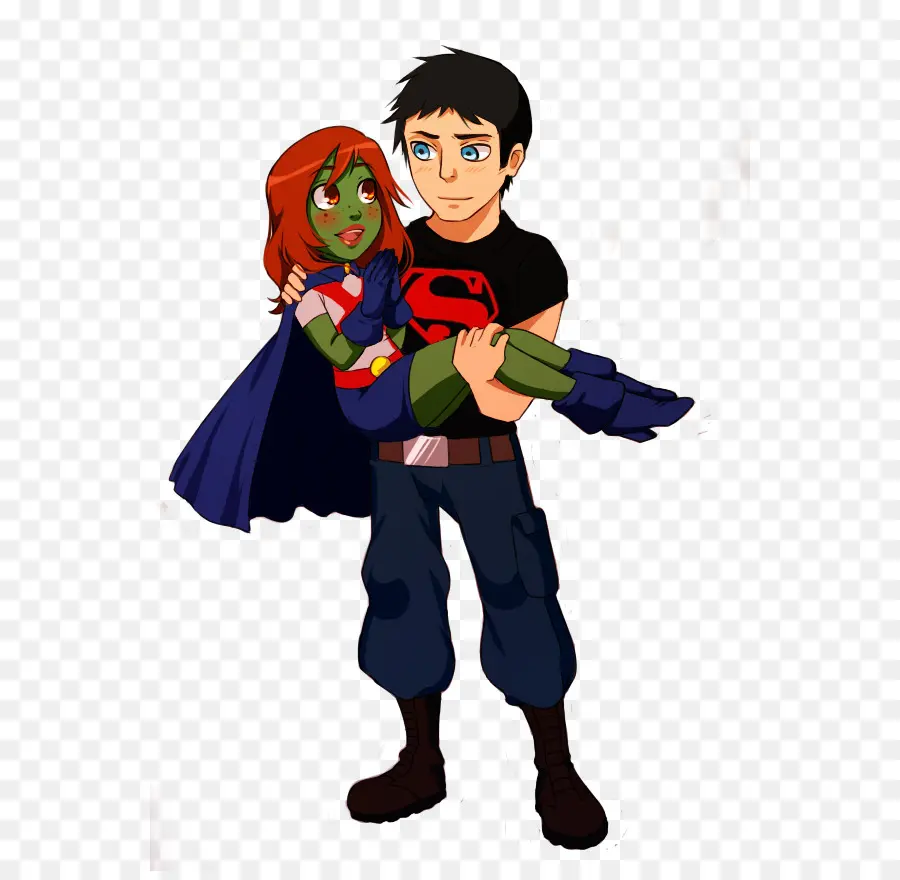 Superboy，Miss Martian PNG