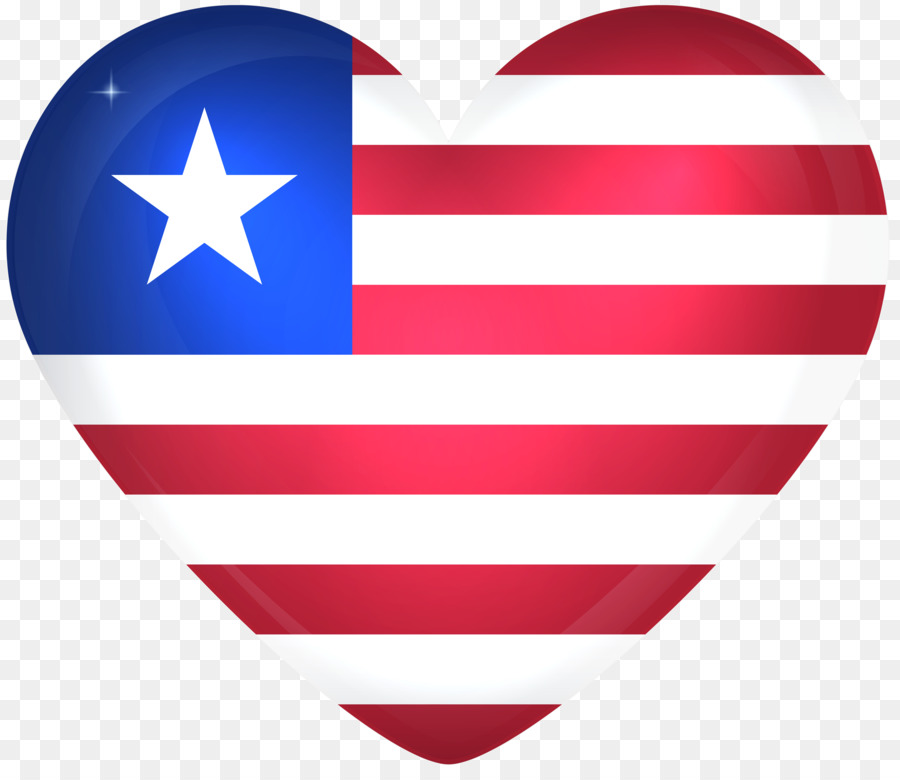 Corazón Con Bandera Americana，Ee Uu PNG