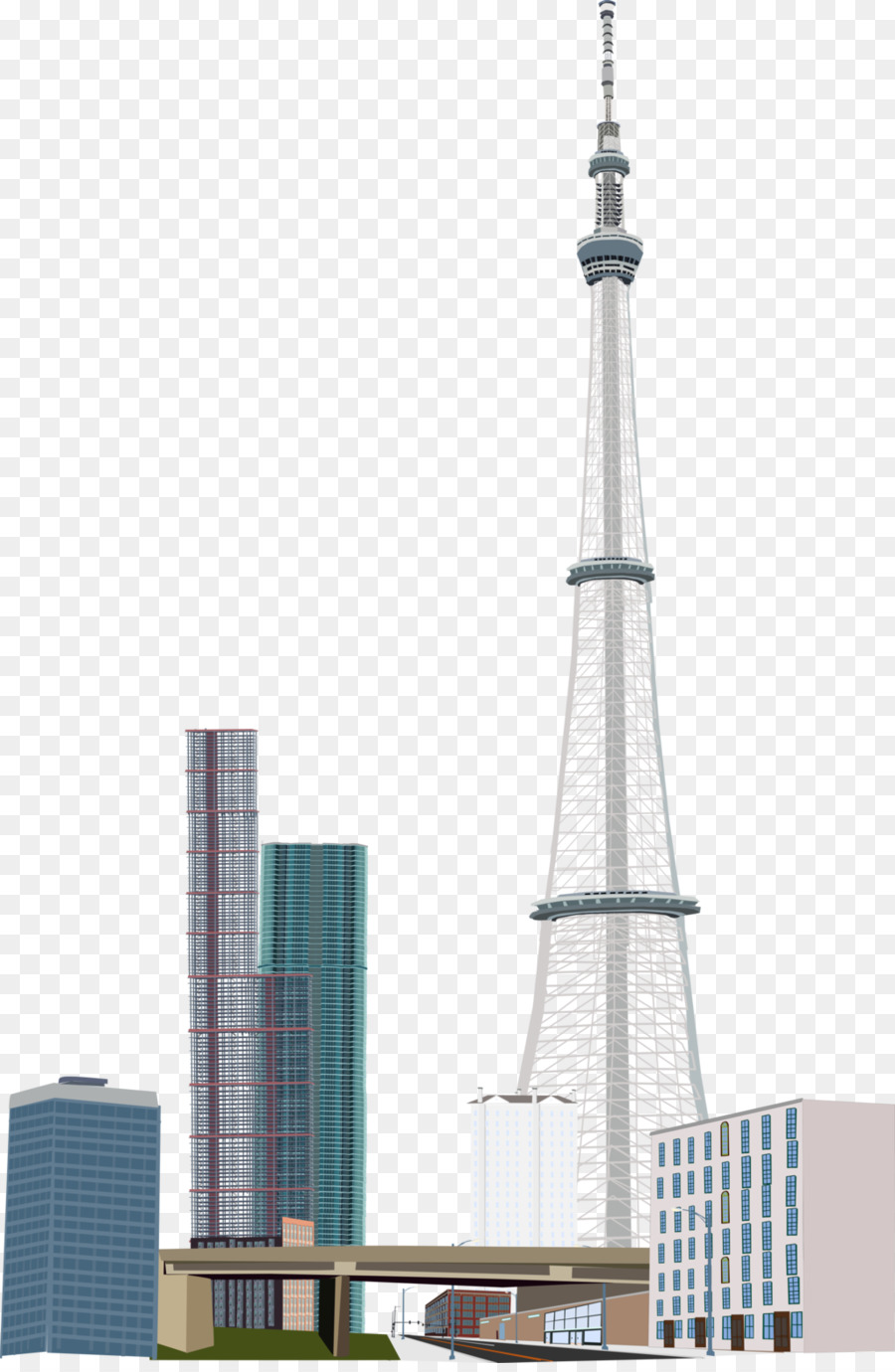 Torre Alta，Paisaje Urbano PNG