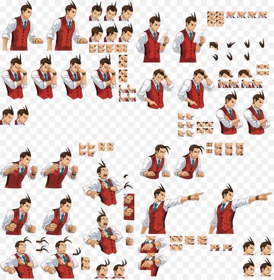 Apollo Justice Ace Attorney，Phoenix Wright PNG