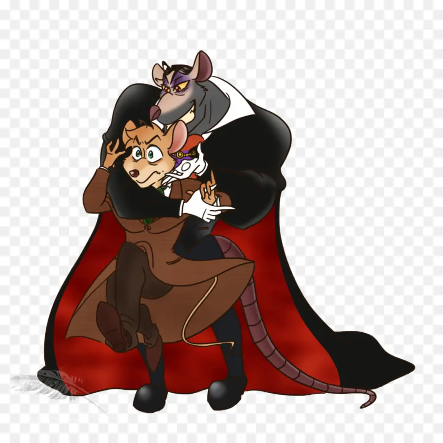 El Profesor Ratigan，Arte PNG