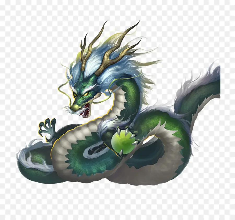 Dragón Chino，La Mitología China PNG