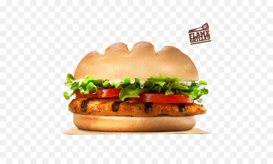 Sándwich De Pollo，Burger King Sándwiches De Pollo Asado PNG