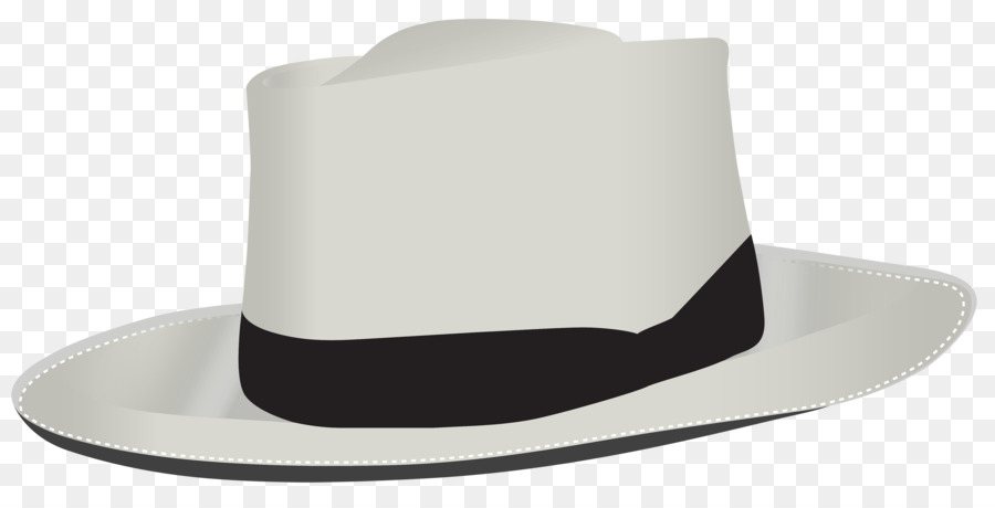 Sombrero Blanco，Banda Negra PNG