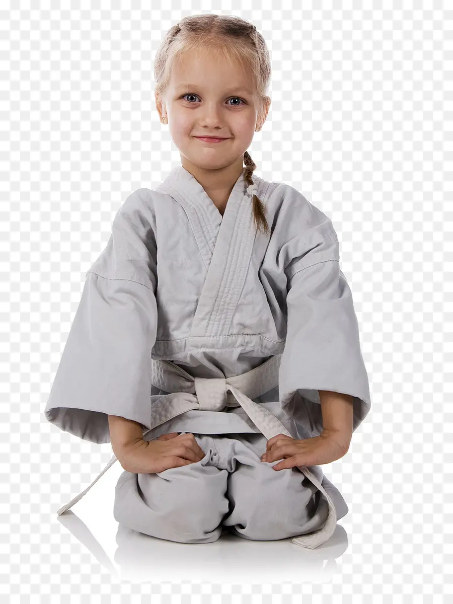 Chica En Uniforme De Artes Marciales，Artes Marciales PNG