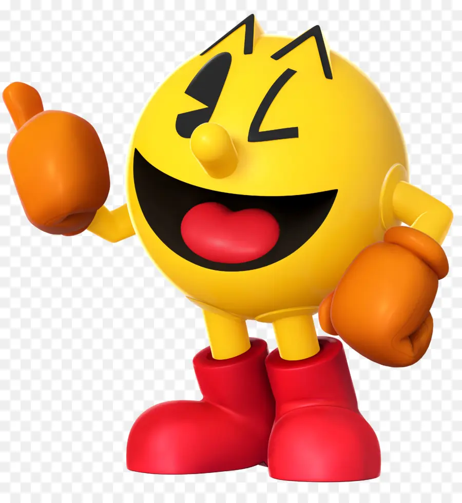 Pacman，Super Smash Bros Para Nintendo 3ds Y Wii U PNG