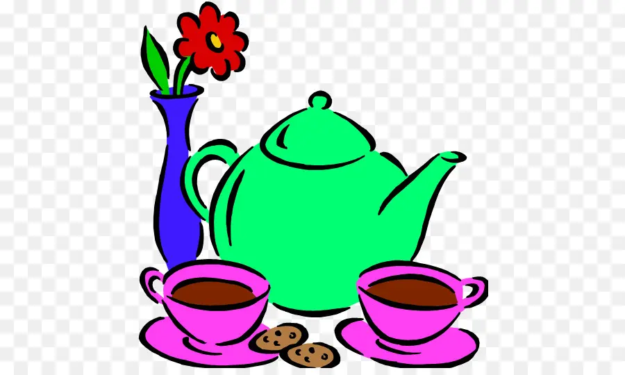 Juego De Té，Tetera PNG