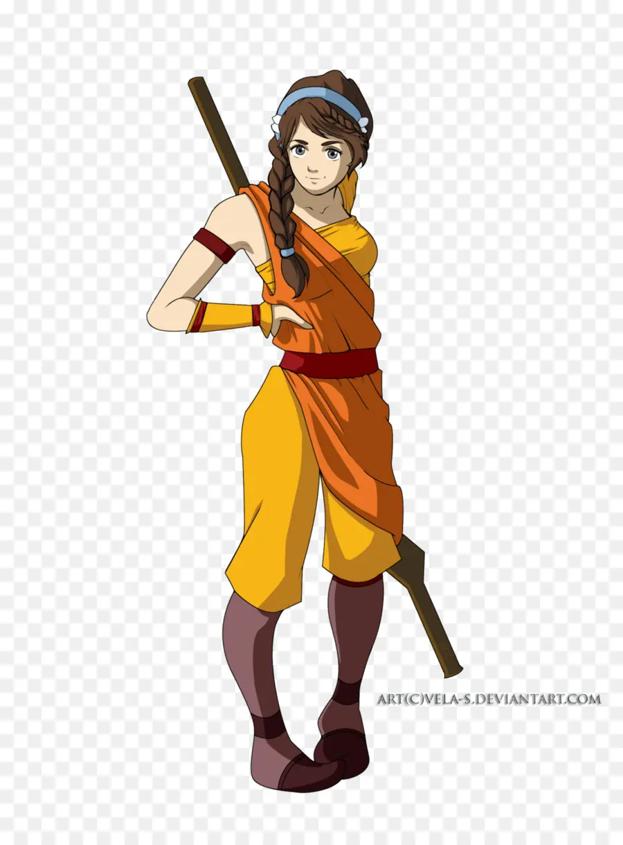 Aang，Katara PNG