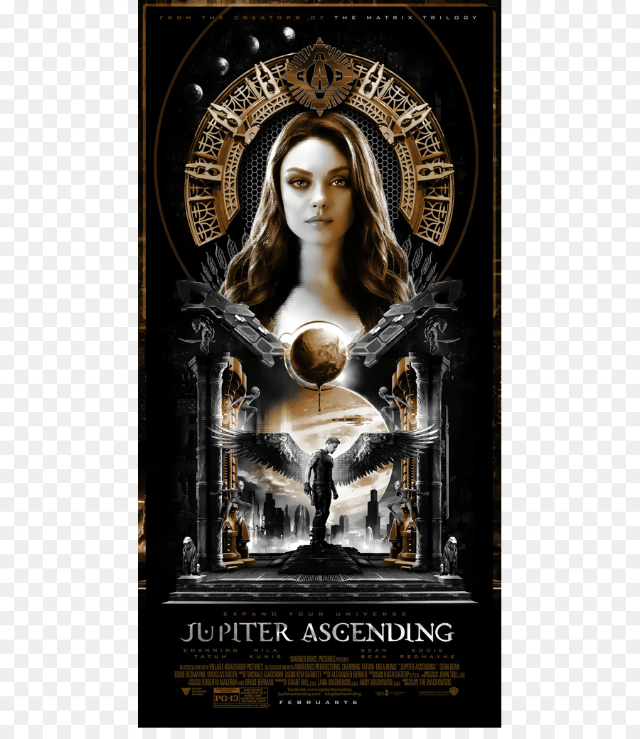 Júpiter Ascendente Póster，Película PNG