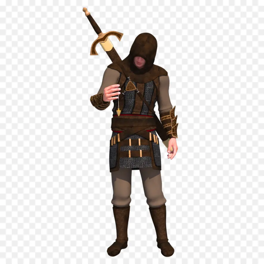 Guerrero Medieval，Espada PNG