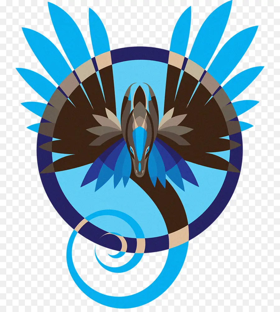 Dragón Azul，Alas PNG