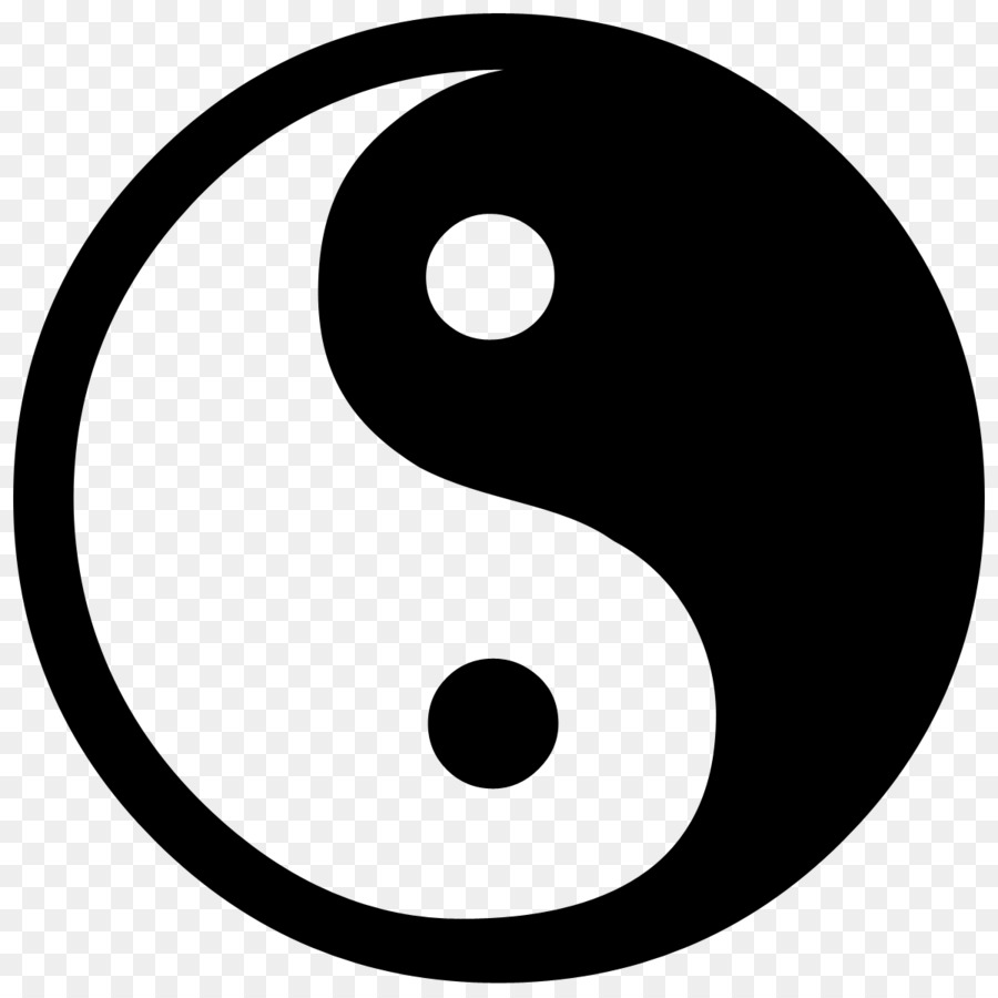 El Yin Y El Yang，Símbolo PNG