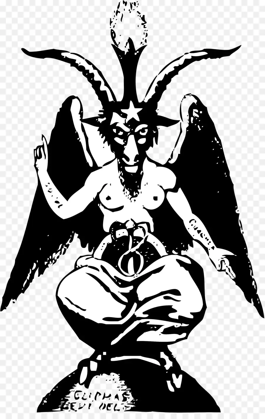 Baphomet，El Satanismo Teísta PNG