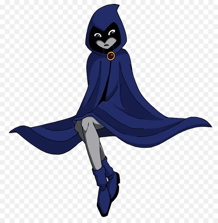 Raven PNG - Raven Cyborg Teen Titans ilustración transparente