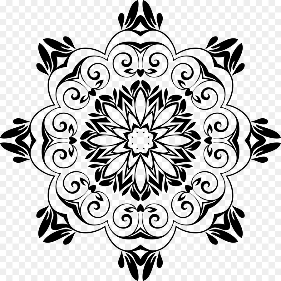 Mandala，Floral PNG