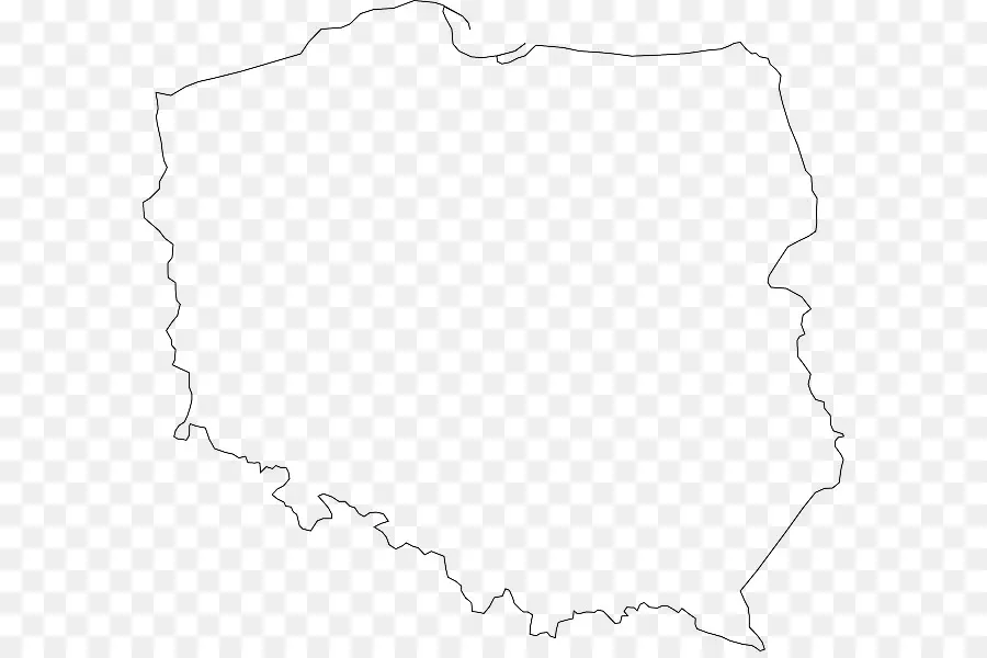 Polonia，Mapa Del Vector PNG