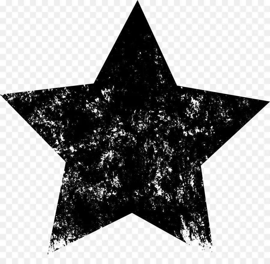 Estrella Negra，Grunge PNG