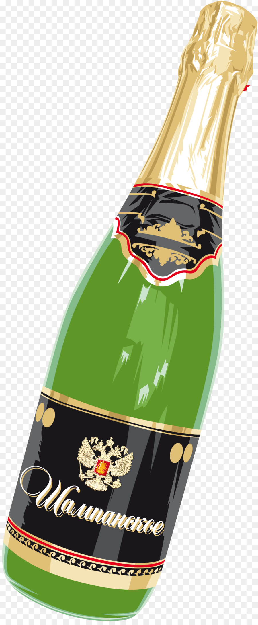 Botella De Champagne，Beber PNG